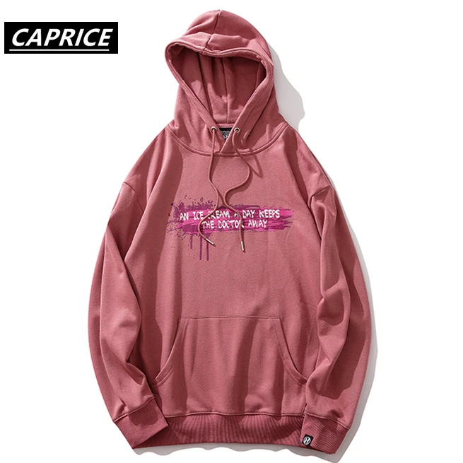 Повседневные мужские толстовки с принтом мороженого в стиле хип хоп уличная