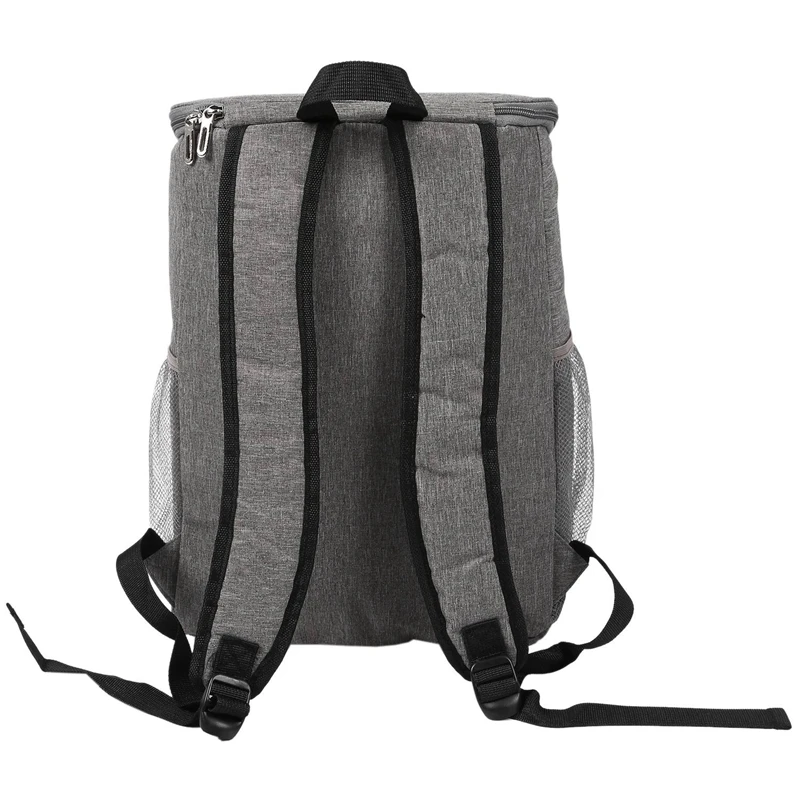 weyoung large capacity leak proof men woman thermal insulated cooler shoulder backpack picnic bag1 pcsgray free global shipping