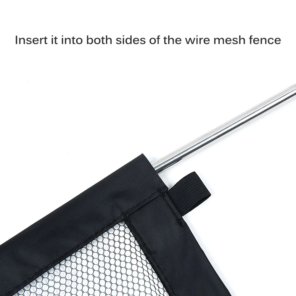 

Pet Dog Fences Pet Isolated Network Stairs Gate Folding Mesh Playpen For Dog Cat Baby Safety Fence Dog Cage Pet Accessories