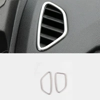 lsrtw2017 abs car dashboard left right air outlet vent frame trims for chevrolet trax tracker opel mokka 2019 2020 2021 pair