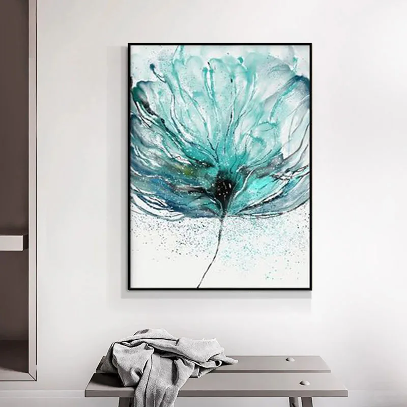

100 Hand Painted Abstract Oil Painting Wall Many Kinds Flowers Minimalist Modern On Canvas Decorative For Living Room No Frame