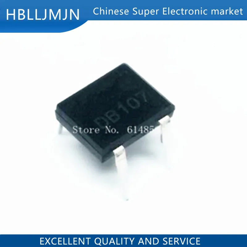 Мостовые выпрямители DB207 DIP-4 1000 В 2 А DB104 DB157 DB107 DB207S DB107S DF06S DF06 DB307S SOP-4 10 шт. - купить по
