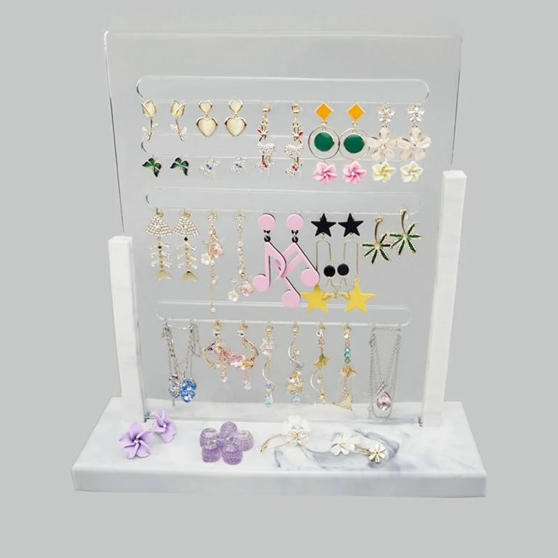 

Jewelry Display Rack Epoxy Mold DIY Resin Earring Silicone Mould Casting Crafts 1XCA