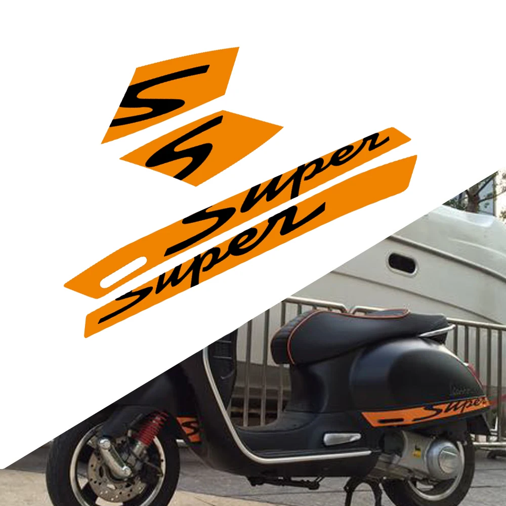 For Vespa GTS 300 GTS300 Super Sports Motorcycle Decal Super Sticker Sticker sticker sports
