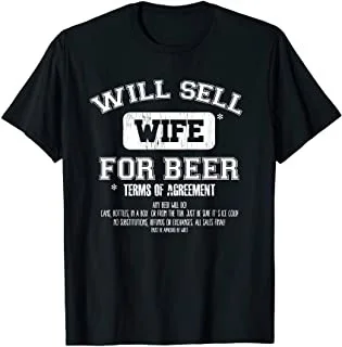 

Продам жена для пива! Забавное пиво и футболка для отпуска