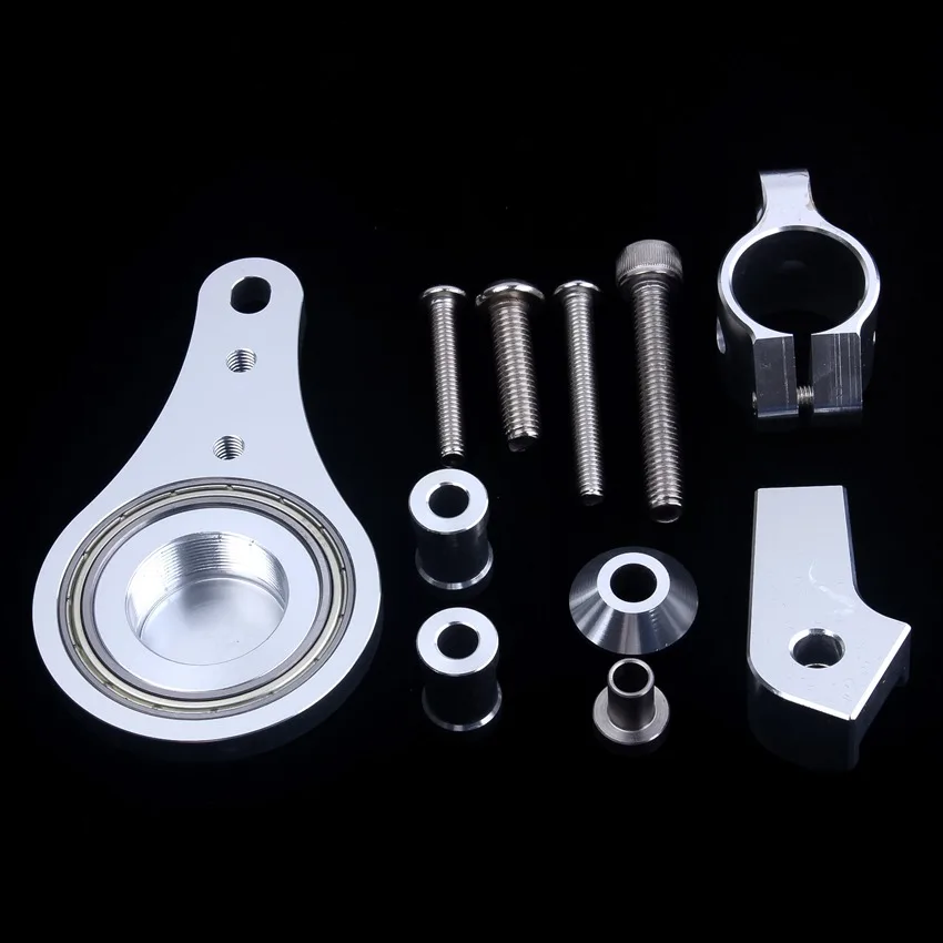 

Steering Damper Stabilizer Bracket Mounting Holder for Kawasaki ZX6R 2005 2006 Motorcycle Accessories