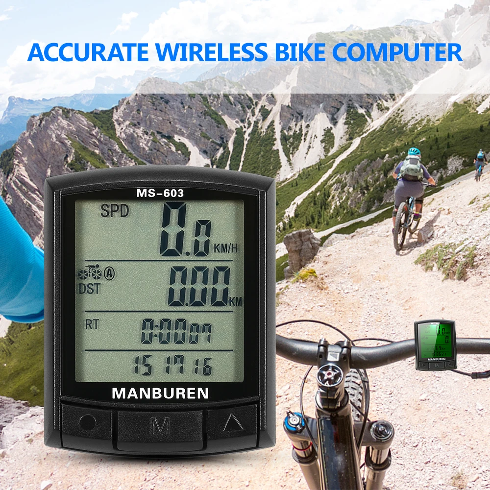 Велосипедный компьютер велосипедный спидометр одометр MTB дорожный секундомер