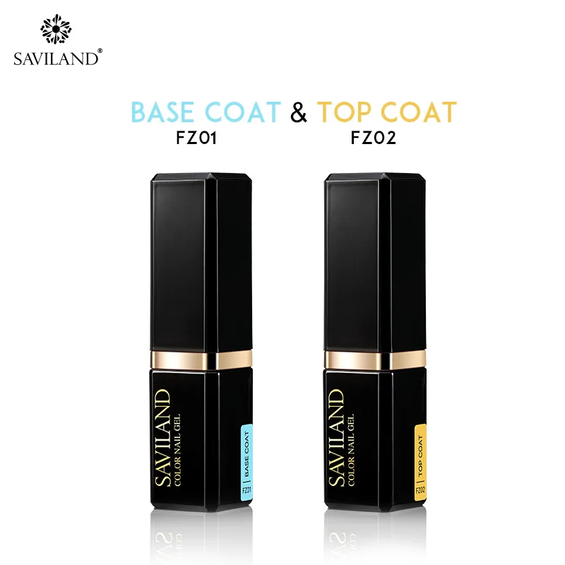 15ml BASE TOP COAT Saviland праймер Гель-лак 15 мл верхнее Базовое покрытие Гель-лак Top it off+ Базовое покрытие основа для УФ-гель для ногтей - Цвет: 15ml BASE TOP COAT