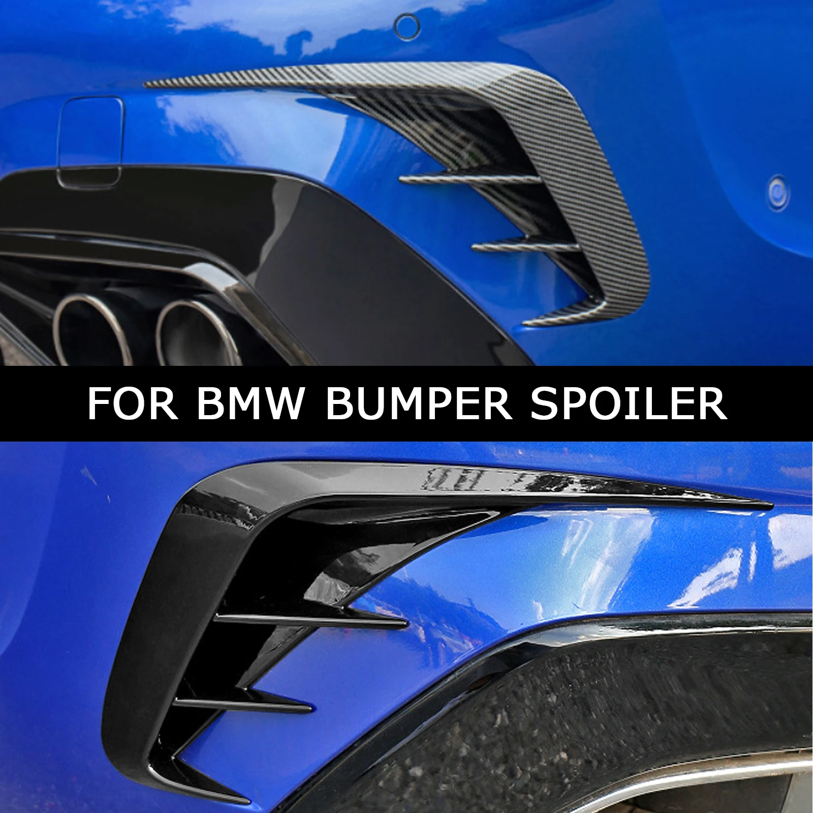 Автомобильные аксессуары задний бампер спойлер боковой воздуховод Выходная