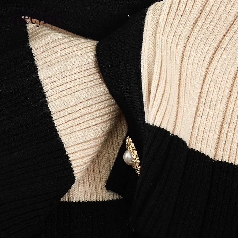 

Autumn Winter Clothes Women 2 Piece Set Vintage Sweaters solid High Waist Skirts 2020 Korean Style Ropa Mujer