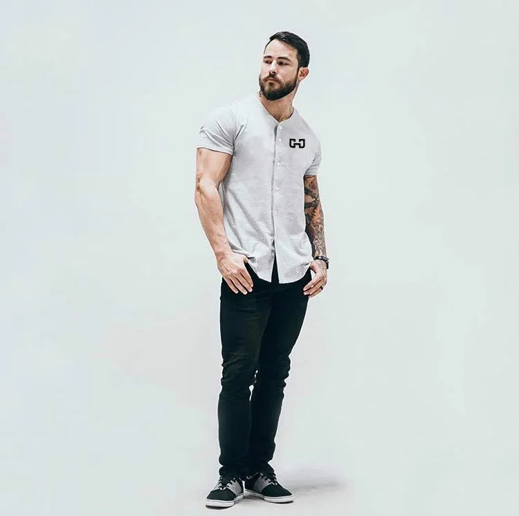 Мужская Бейсбольная Футболка Новое поступление укороченная футболка мужские