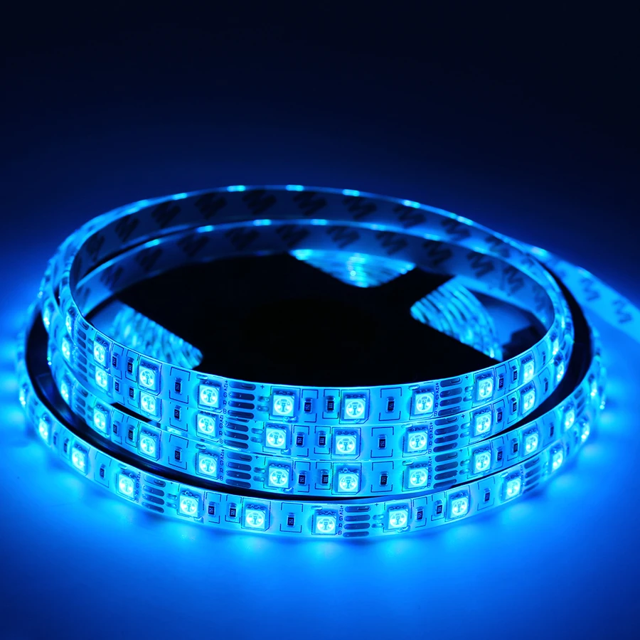 Светодиодная лента RGB светильник s 12 V 5050 5630 2835 5M гибкий 60 светодиодов/M 300LED лампа