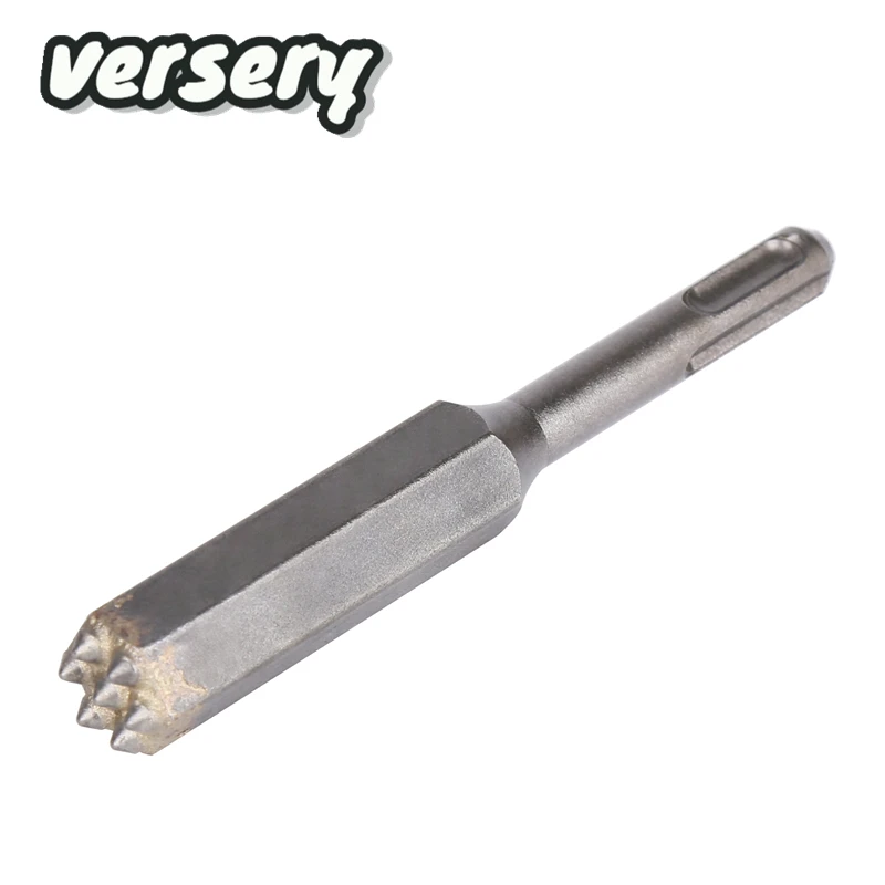 

Free Shipping Alloy Point Groove Gouge Flat Round Electric Flower Hammer Drill Bit Stone Slab Bridge Wall Cement Pavement Chisel