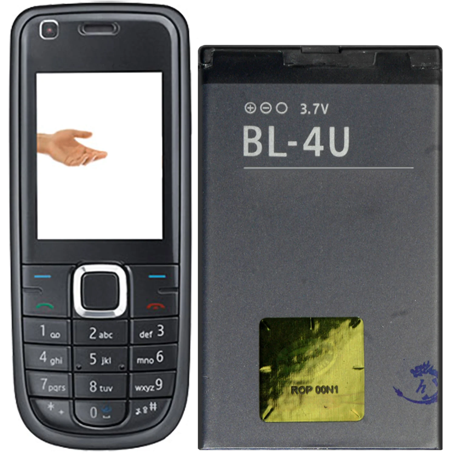 Аккумулятор для Nokia Asha 206 210 6600i BL-4U 5530 запасная часть замены аккумулятора |