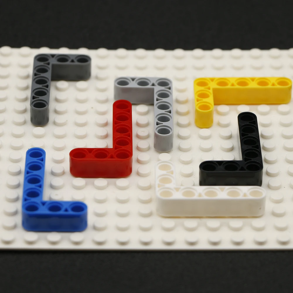 50 шт. оптом техническая серия Запчасти L Форма 5x2 толстых отверстие Studless луч