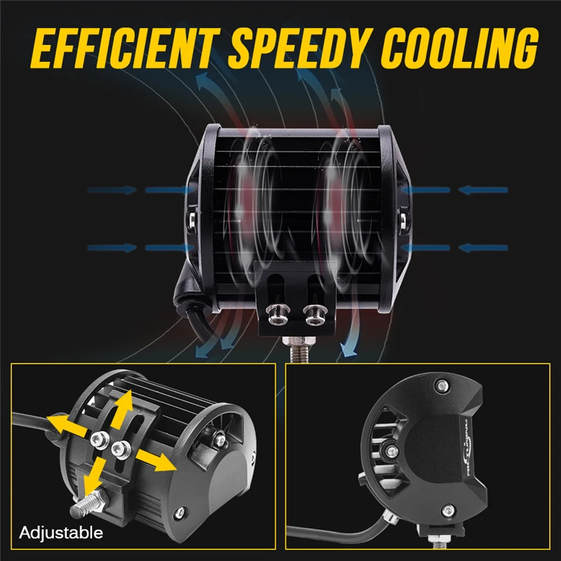 MICTUNING 4 &quotдюймов 18W Светодиодный рабочий светильник лампа прожектор