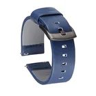 Quick Fit 20 мм22 мм6 видов цветов из натуральной кожи для Samsung galaxy watch 3 45 мм шестерни S3 для Huawei GT 2 часы квадратное отверстие