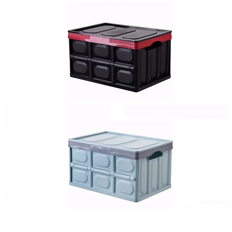 Складной автомобильный ящик для хранения в багажнике вместительные рыболовные