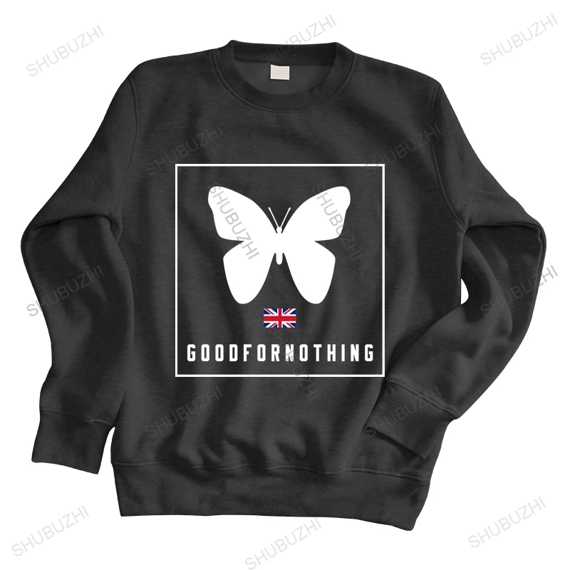 

Мужская Уличная толстовка, брендовая толстовка с капюшоном с логотипом Good For Nothing Butterf, брендовая толстовка, Прямая поставка