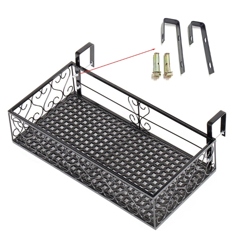 Подвесная полка органайзер для цветочного горшка корзина хранения шкаф гардероб