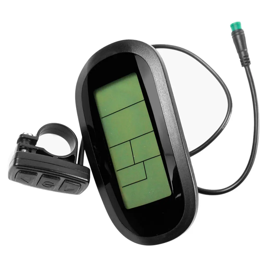 

Ebike LCD Display KT LCD6 Screen for KT Controller 24V 36V 48V E Bike Display Waterproof Computer Accessories