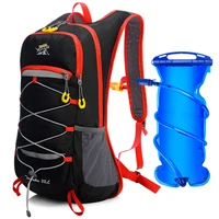 running hydration backpack for menwaterproof 25l camping bladder water bag breathable sport cycling hiking backpack