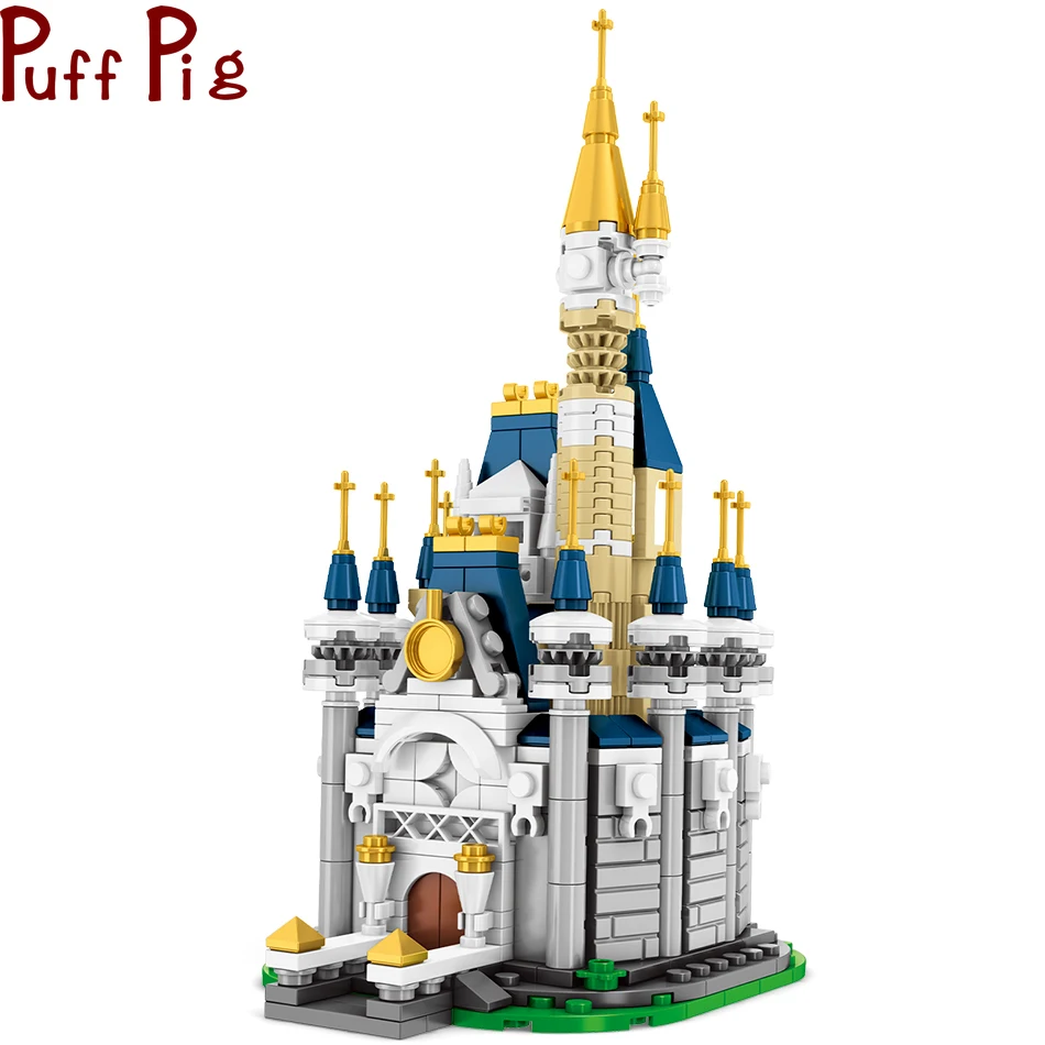 632 шт. 8 в 1 замки для девочек Строительные блоки Друзья серии Принцессы платье на