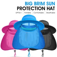 unisex sun protection hats fishing cap quick drying sunscreen fisherman hat breathable cap