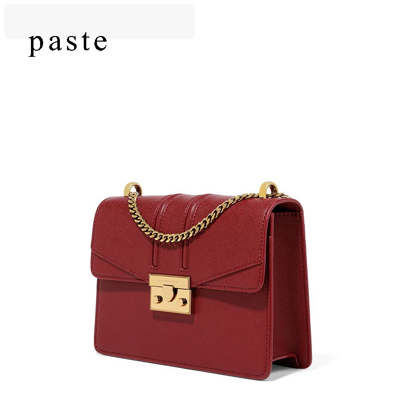 2019 новый стиль модная кожаная маленькая квадратная сумка с перекрестной