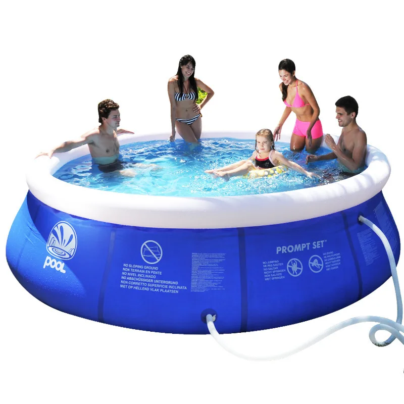 Детский надувной бассейн из ПВХ для взрослых дома и улицы очень большой