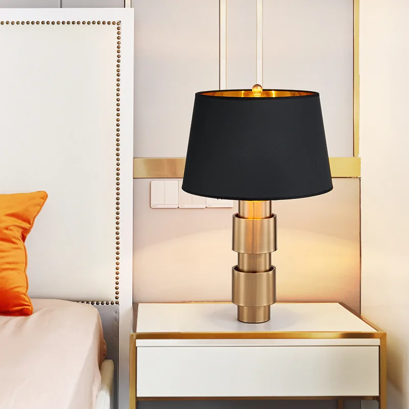 Европейская роскошная Хрустальная настольная лампа прикроватный столик для