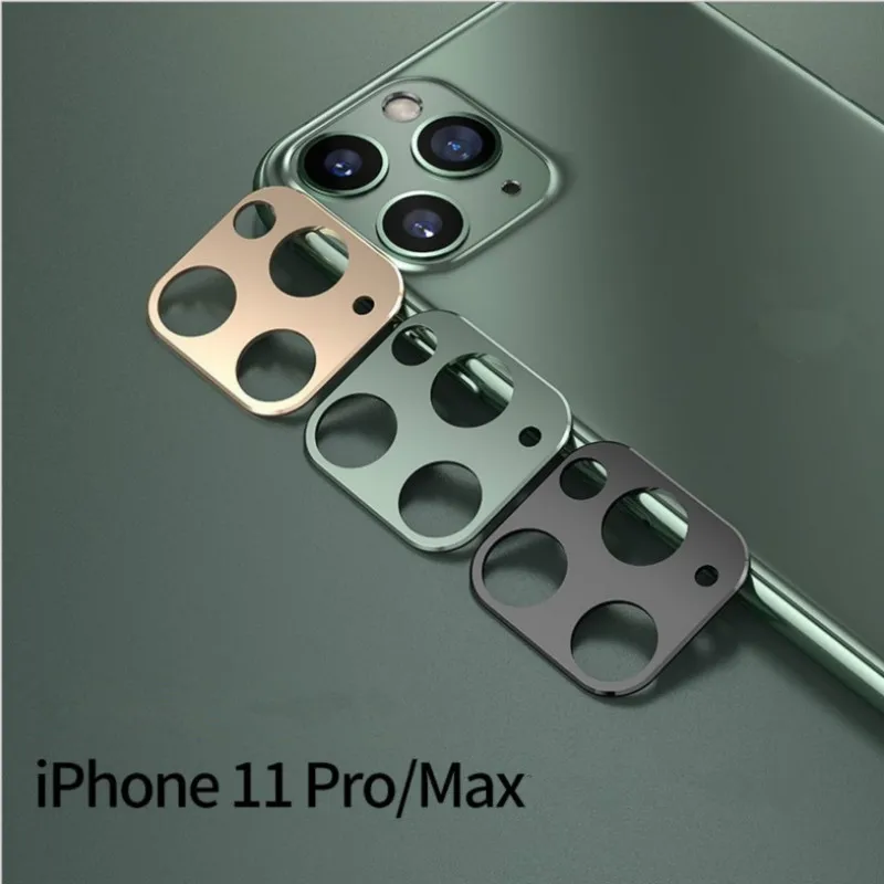 9H Защитная пленка для экрана iPhone 11 Pro MAX металлическое защитное кольцо объектива