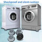 4 шт., универсальные Нескользящие подставки для стиральной машины