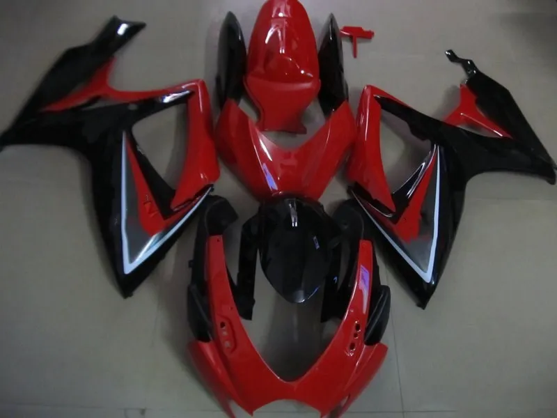 Комплект обтекателей для мотоцикла GSXR 600 750 K6 06 07 GSXR600 GSXR750 2006 2007 ABS Горячий красный