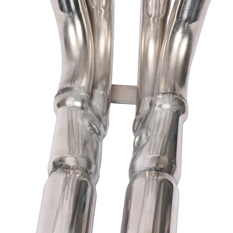 

R6 Motorcycle Exhaust Tip Muffler Header Pipe Link Connector Tube Slip on Exhaust System for Yamaha YZF R6 YZF-R6 2006-2019