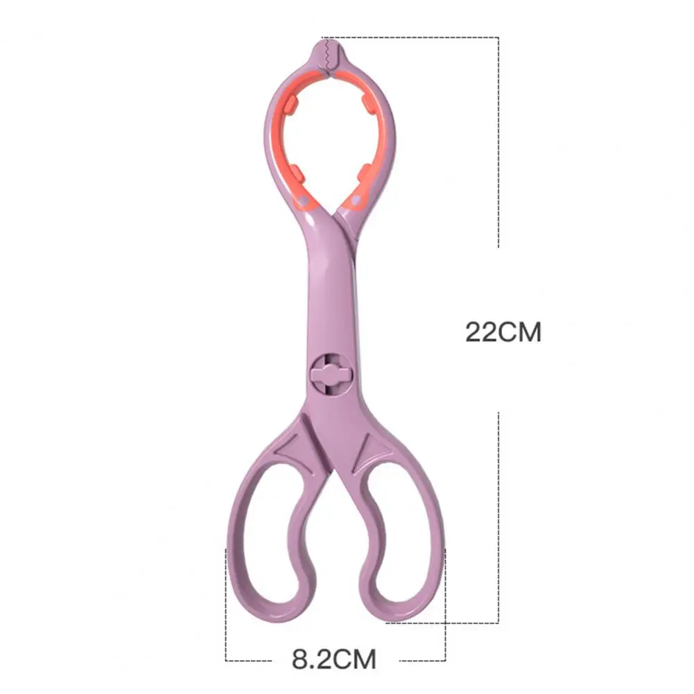 

Heat Resistant Milk Bottle Disinfect Tongs Ergonomics Handle Anti-slip Food Grade PP Baby Bottle Cleaning Tongs Home Use