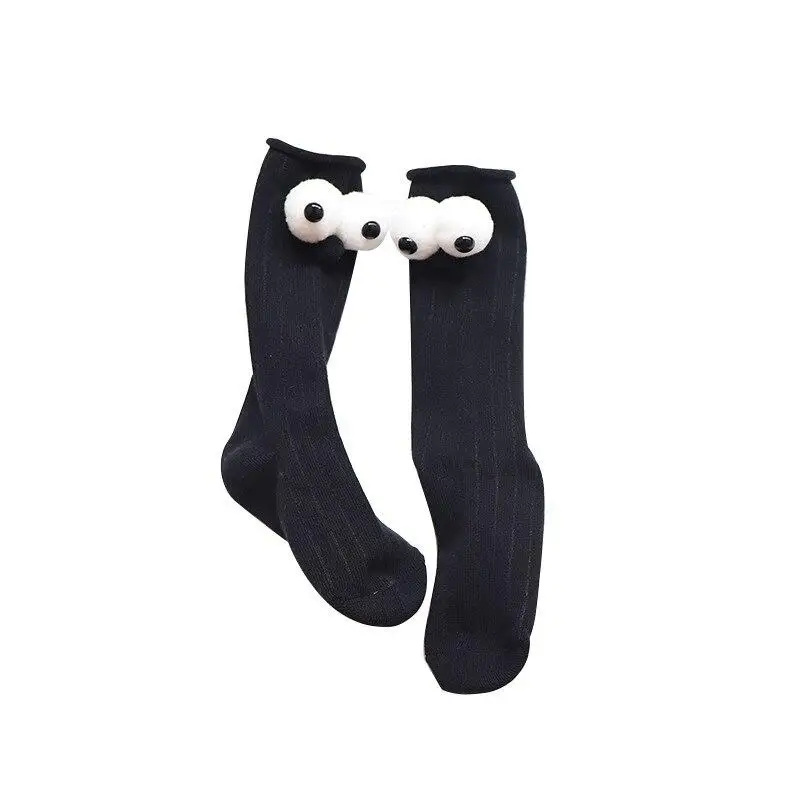 

Cute Newborn Baby Middle Socks Spring Autumn Soft Cotton Baby Big Eye Socks Infant Baby Girls Toddler Knee Socks for 1-10T