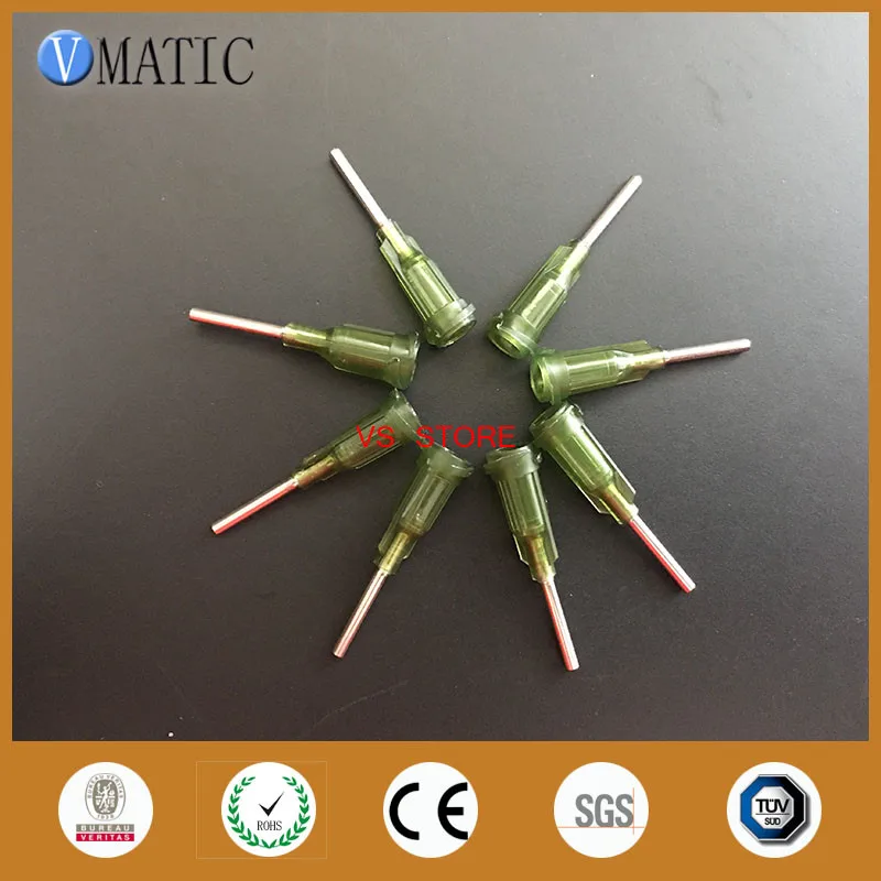 Free Shipping 100Pcs 14G 0.5'' Stainless Steel Tip Dispensing Needles Syringe Needle Tips 1/2 Inch | Обустройство дома