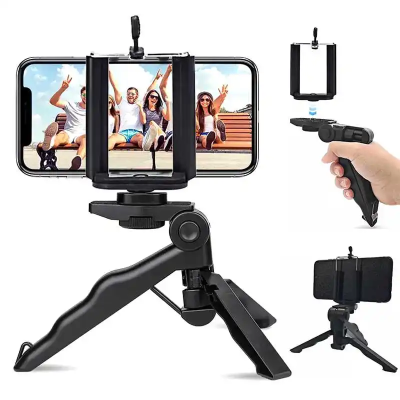 

Phone Tripod Holder Stand For Cell Phone Smartphone Universal Support Desk Portable Mobile Holder