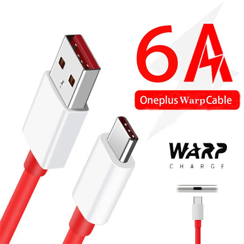 Оригинальное зарядное устройство Oneplus 8 Warp Charge 30 для адаптера питания 5 в 6 А кабель