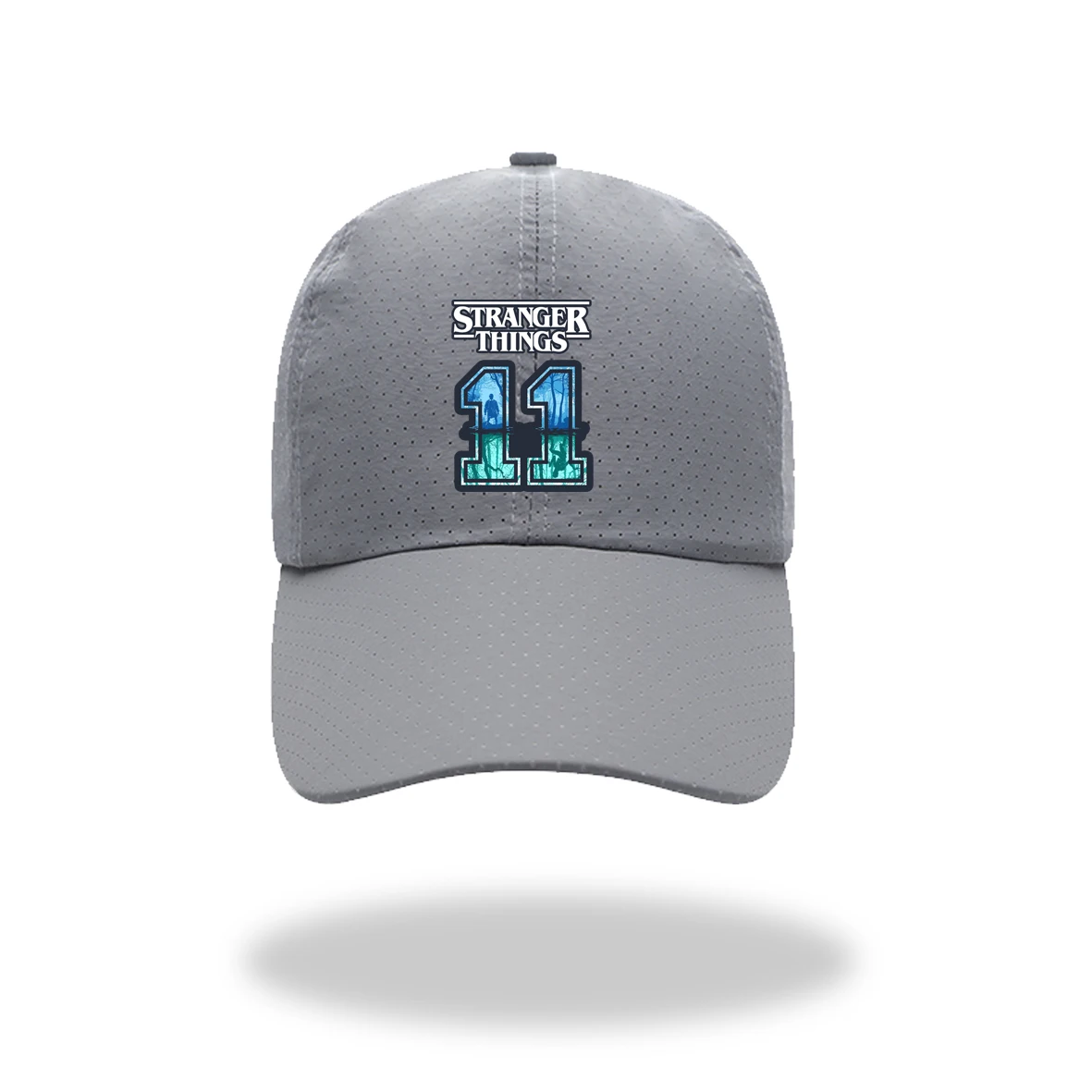 

Stranger Things Cool Unisex Fashion Visors Cap Women's Men's Summer New Print Hats Adjustable Breathable Mesh Sun Casquette Cap