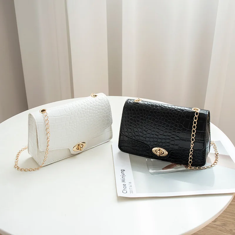 

Shoulder Bags For Women Small Square Bag Little Fashion Leather Mobile Female Soft Purse Summer PU classic lovely Phone Chain