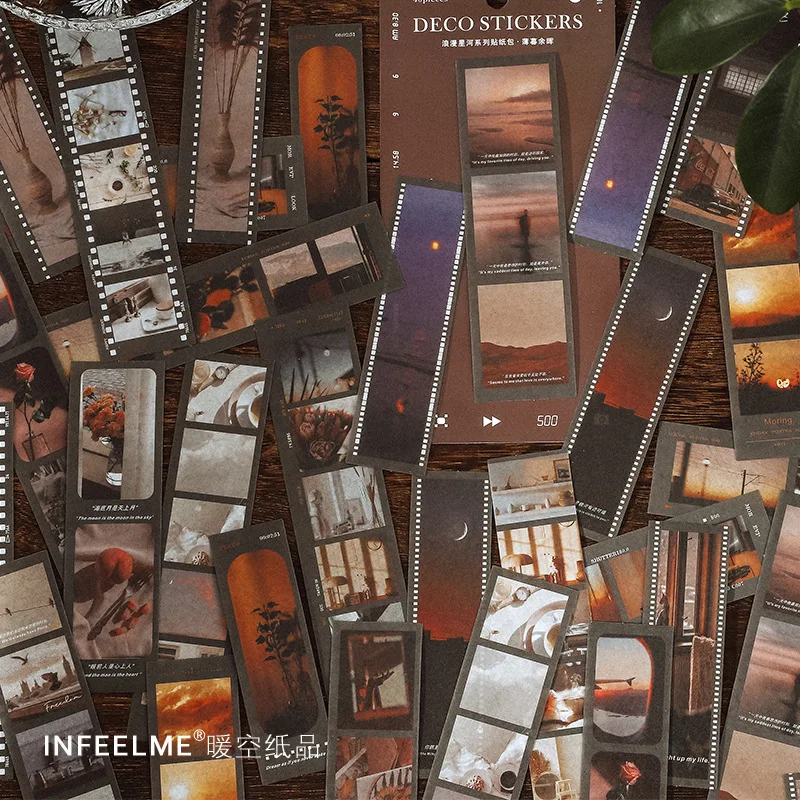 

40 шт. кавайные канцелярские наклейки романтическая серия Galaxy планировщик Декоративные наклейки для мобильных телефонов Скрапбукинг ֽ