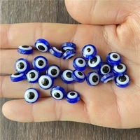 junkang mixed batch of evil eye sapphire colorful diy handmade necklace rosary spacer beads wholesale jewelry