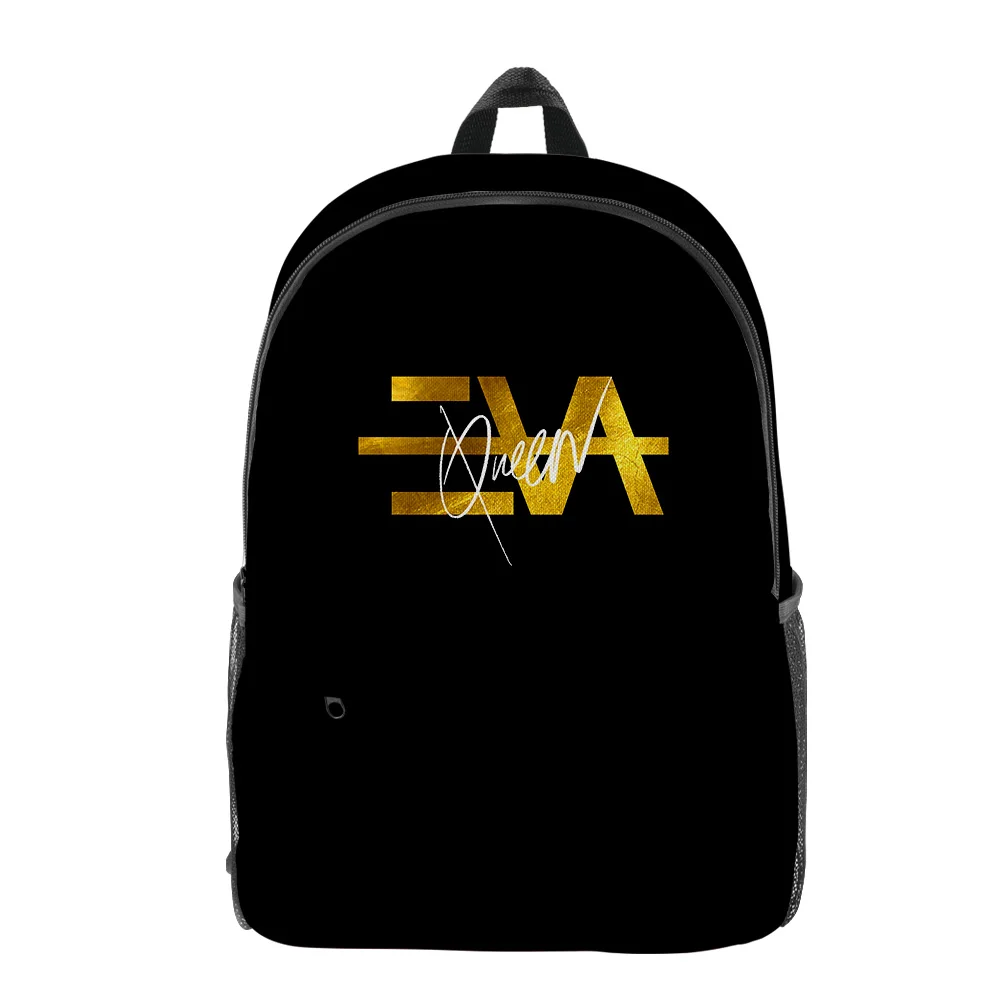 

2021 Eva Queen Backpack Student Bookbag Singer Zipper Pack Harajuku Traval Bag Cosplay Daypack New Unique School Bag