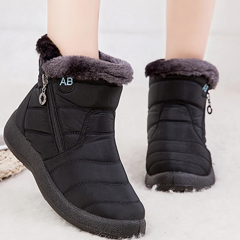

Women's New High-quality Shoes, Women's Winter Boots, Women's Shoes, Waterproof Padded and Velvet Short Boots, Women's Boots