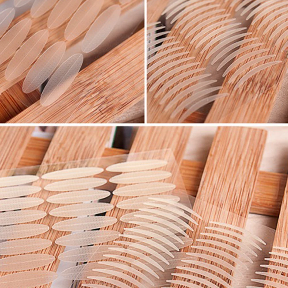 10 листов супер-липкая невидимая широкая узкая наклейка для двойного века макияж