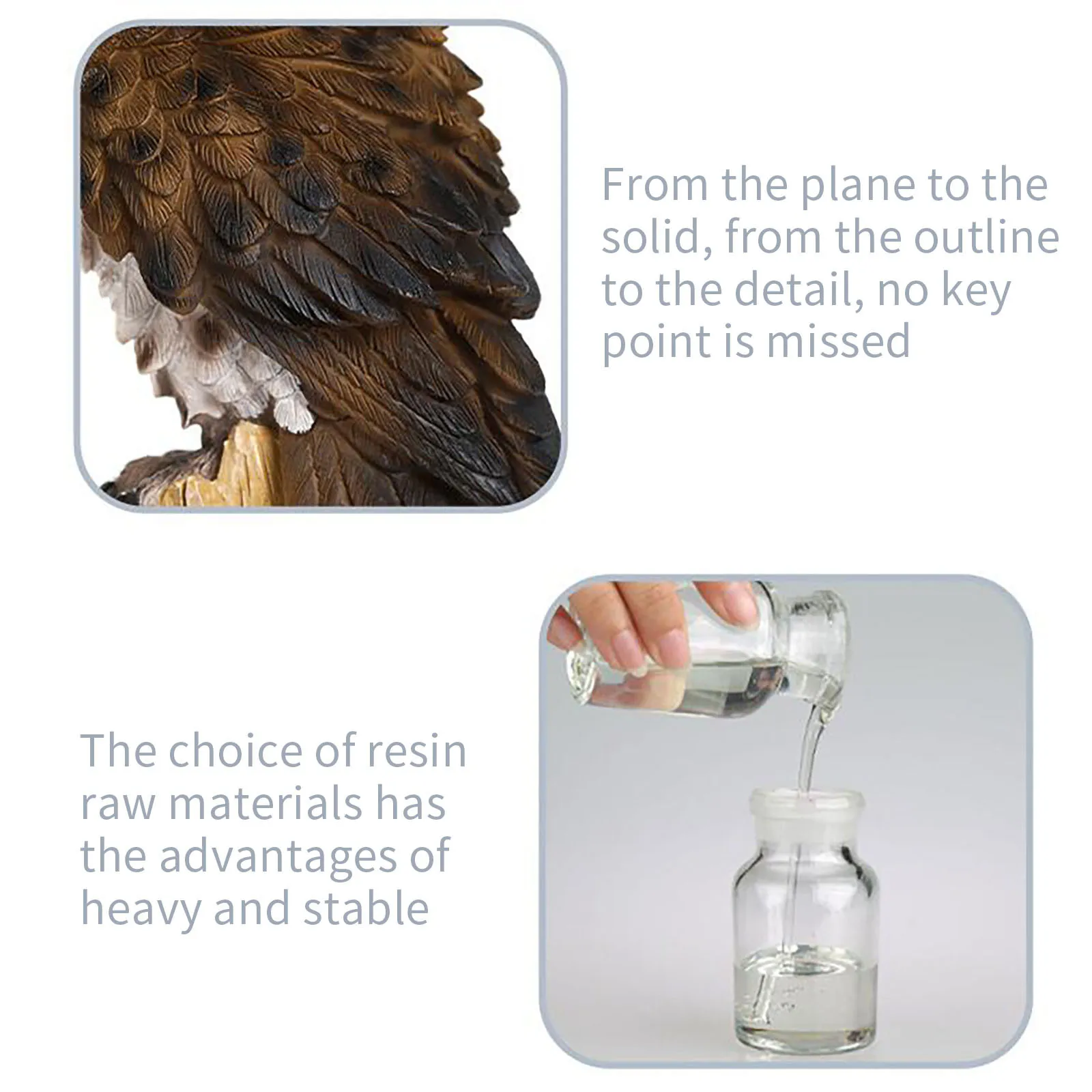 Главная садовая Смола животных ремесла Совы крыс и птицы украшения для сада | Дом