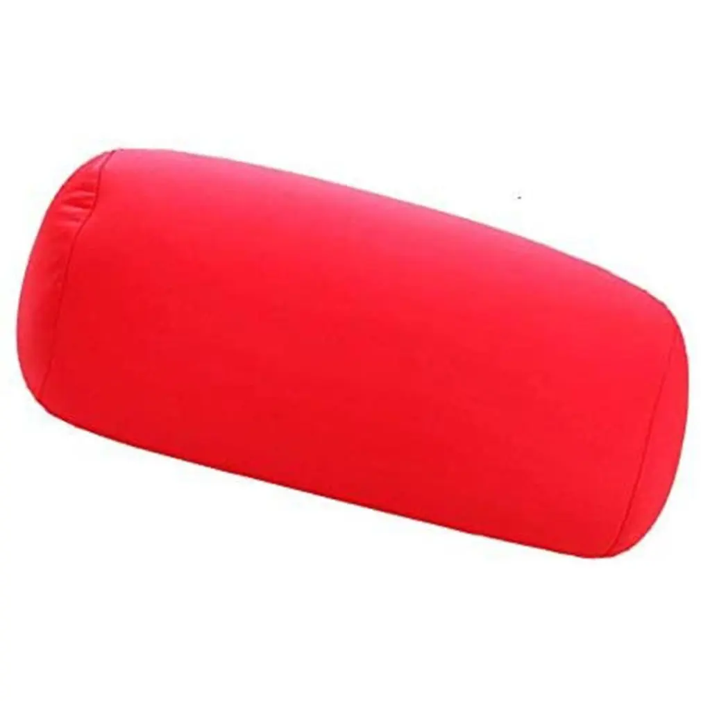 

Fashion Pillar Shape Pillow Foam Particles Cylindrical Pillow Waist Fitness Pillow Portable Aviation Pillow