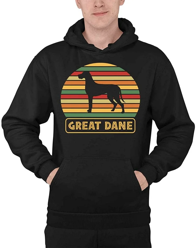 

Черный пуловер с капюшоном на день рождения, годовщину